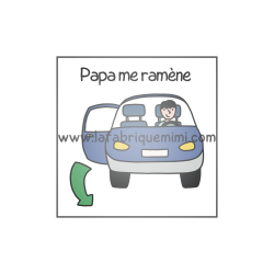 Vignette - Papa me ramène