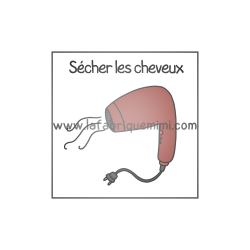 Vignette - Sécher les cheveux