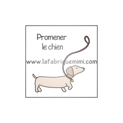 Vignette - Promener le chien