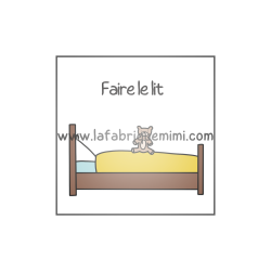 Vignette - Faire le lit