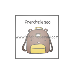 Vignette - Prendre le sac