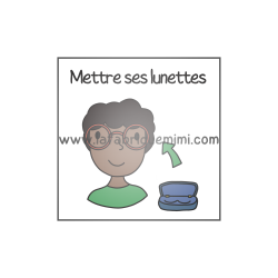 Vignette - Mettre ses lunettes